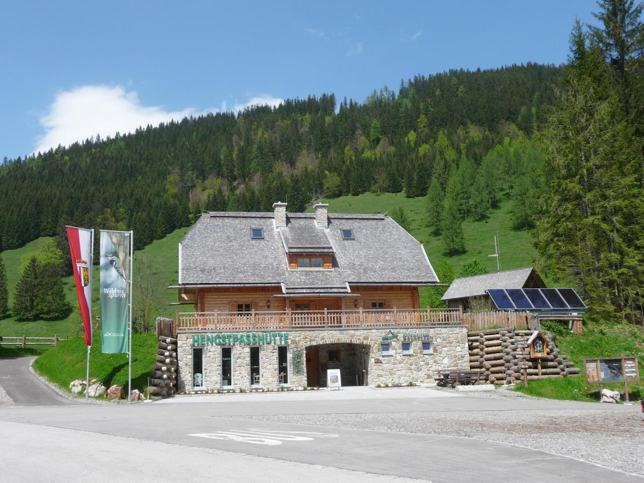 Building National Park Information Center Hengstpasshütte