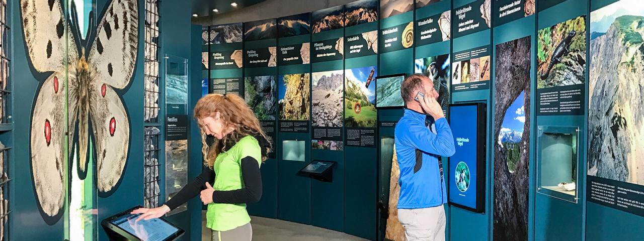 Fascination of Rock" exhibition in the National Park Wurbauerkogel Panorama Tower