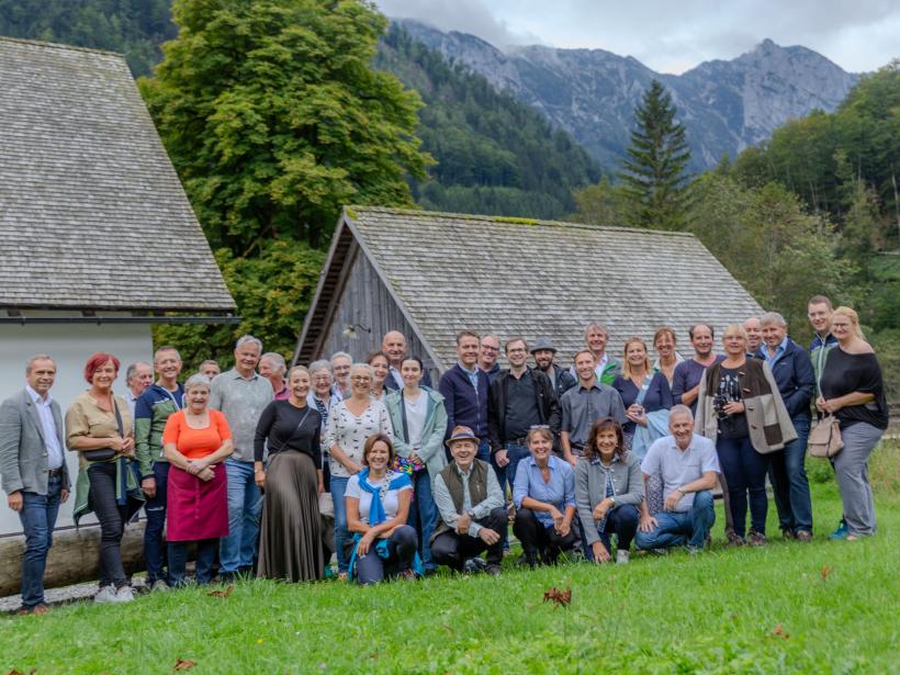 Group picture of the members of Wirtschaft Steyrtal