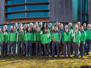 Group photo shows National Park Rangers in their uniform